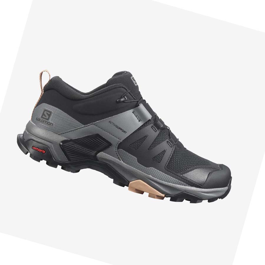 Salomon WoX ULTRA 4 Kadın Yürüyüş Ayakkabısı Siyah | TR 2800JPQ